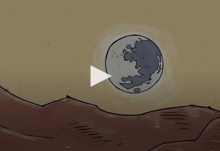 supermoon animation