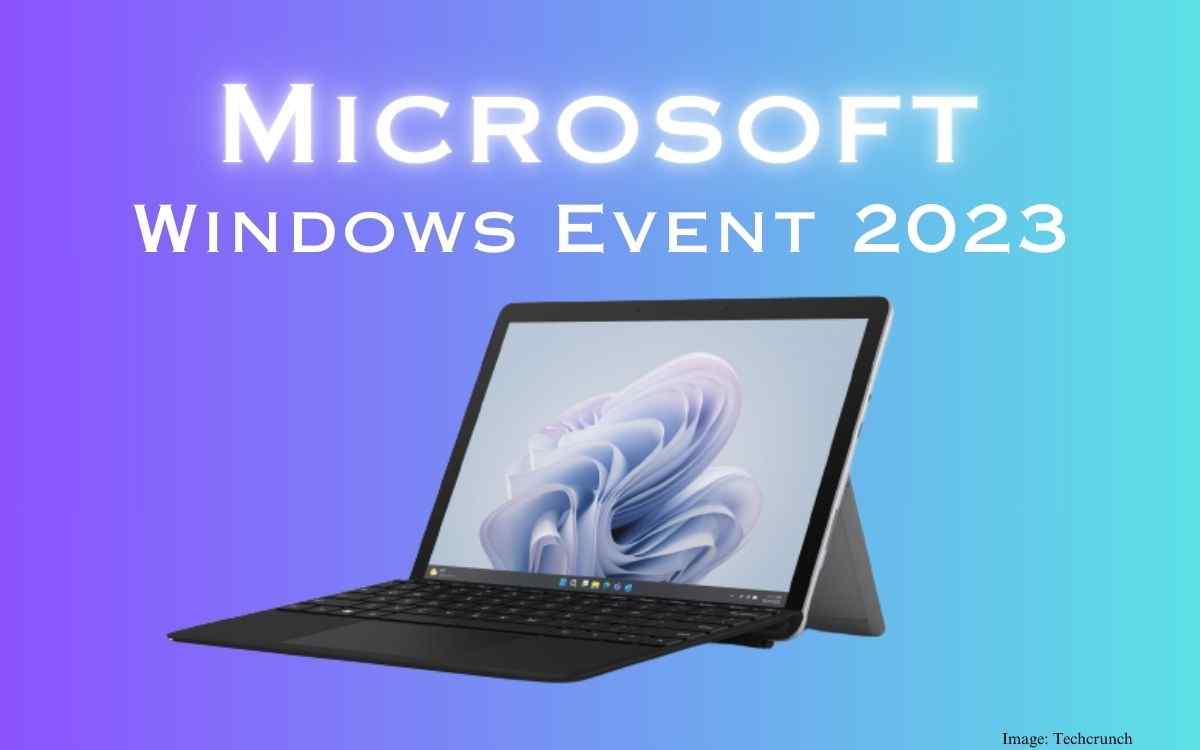 Microsoft windows event 2023