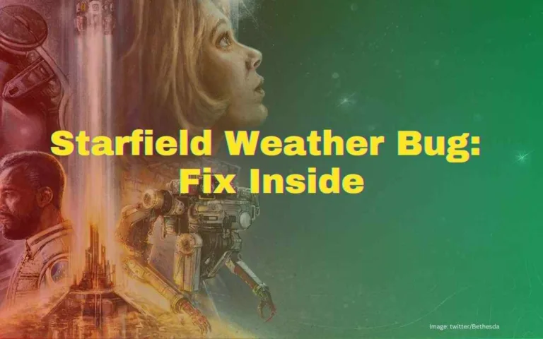 Starfield Weather Bug: Your Solution Guide