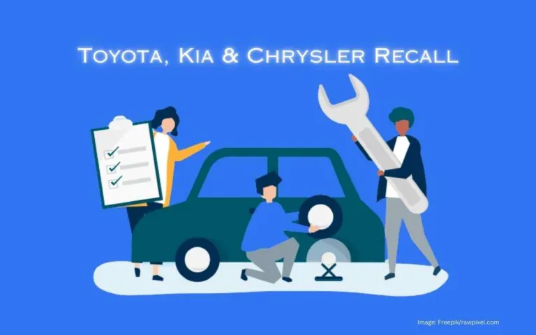 Toyota, Kia, Chrysler Recall: 105,000 Affected!!!