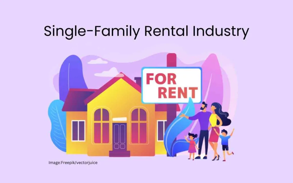 Single family rental industry illustration