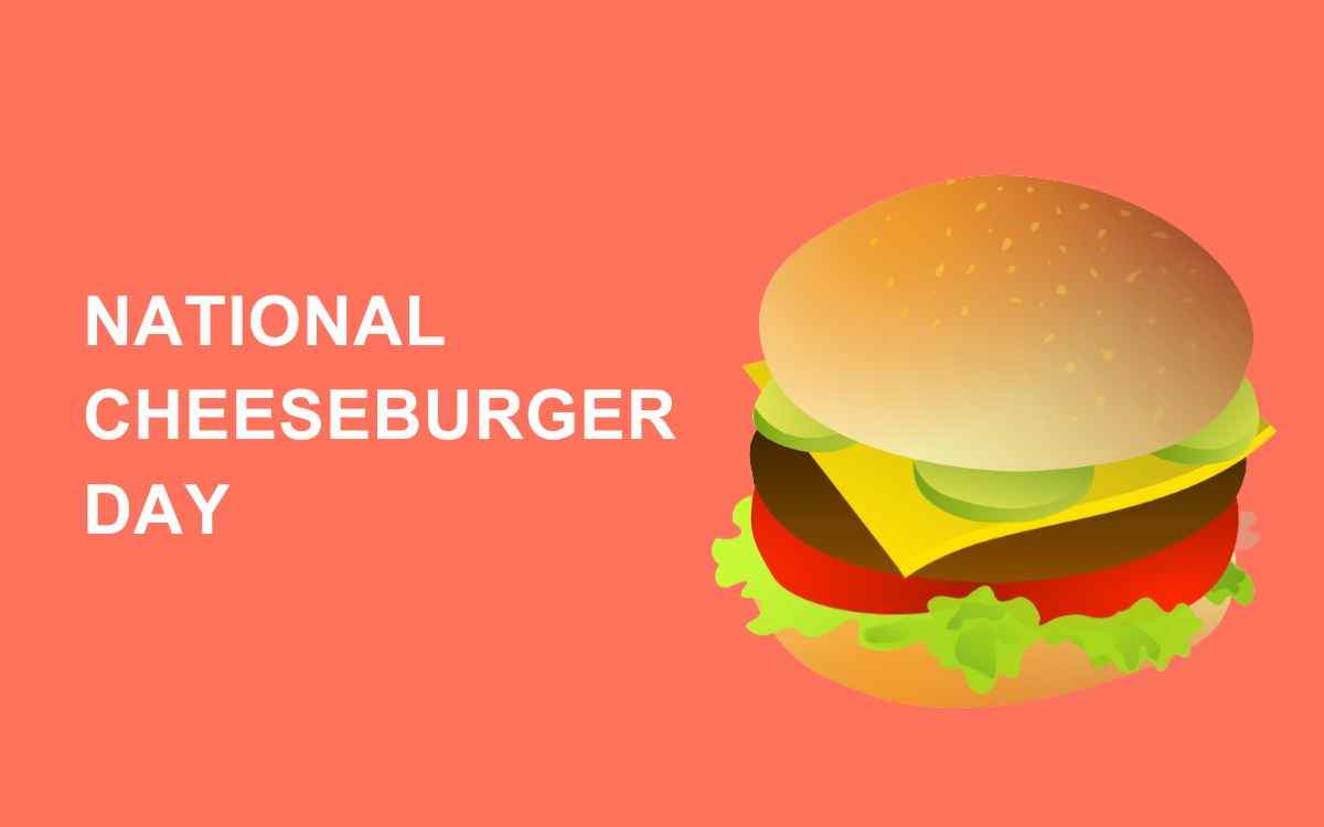 National Cheeseburger Day Poster