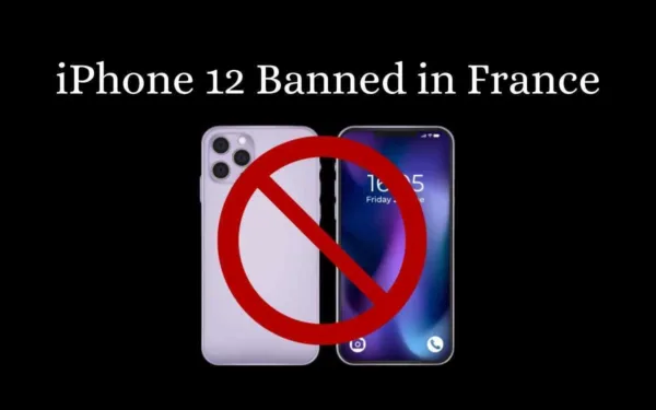 iPhone 12 Banned in France illustration