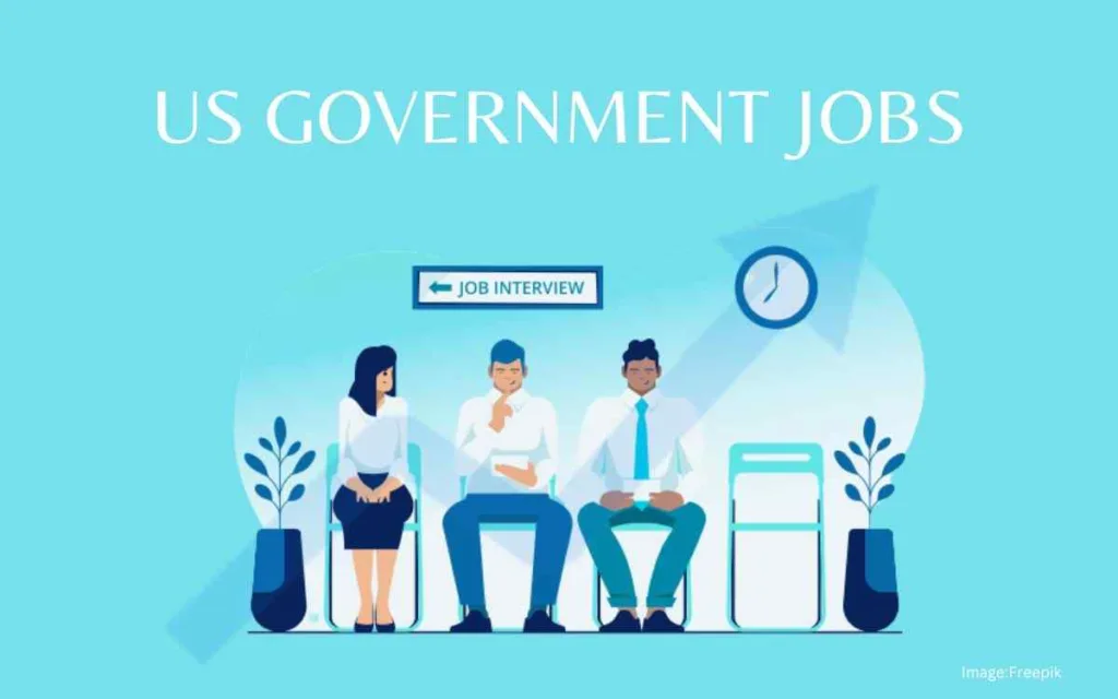 US government jobs increasing illustration