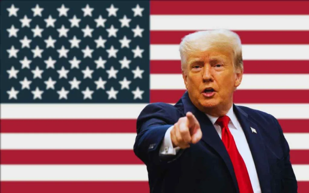 Donald Trump & US Flag