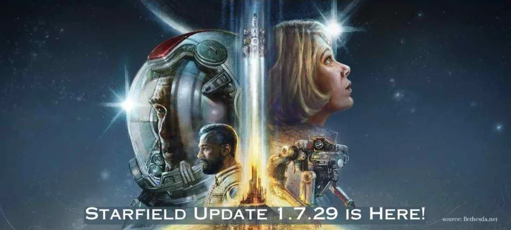 Starfield update poster