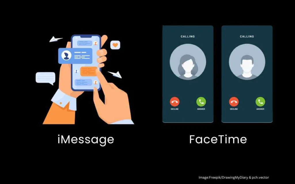 iMessage & FaceTime apps illustration