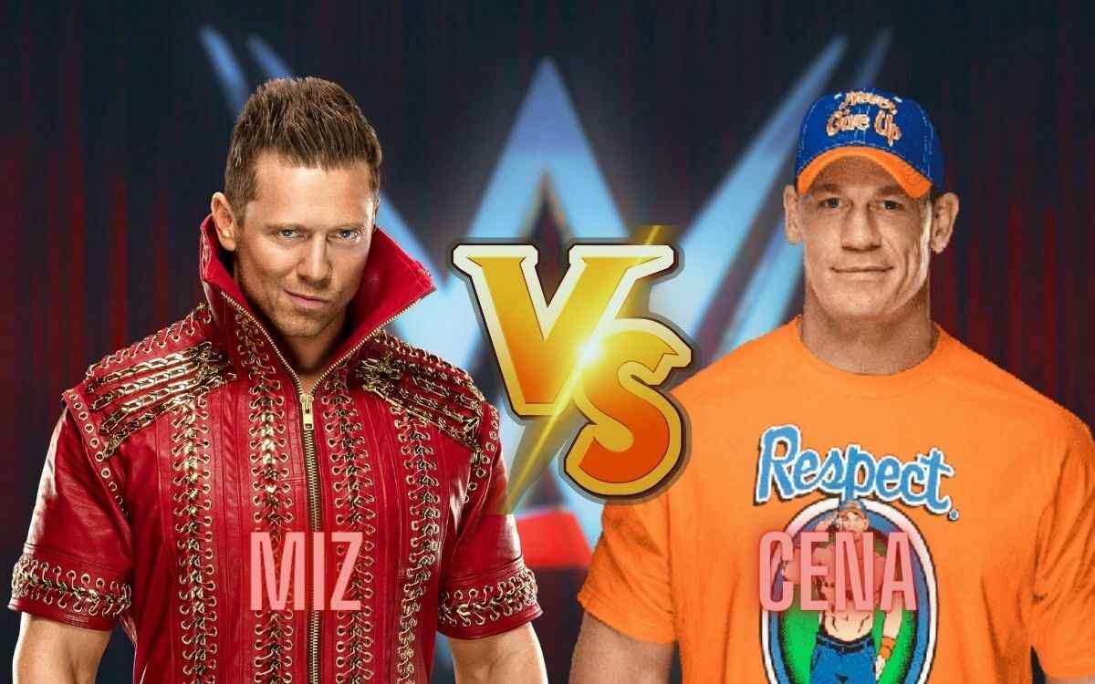 Miz vs John Cena