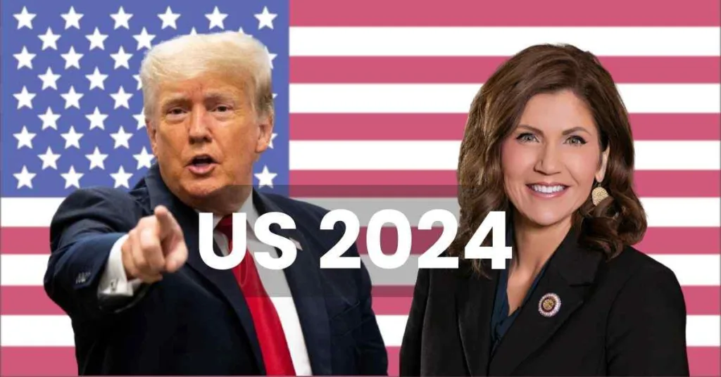 Donald Trump & Kristi Noem