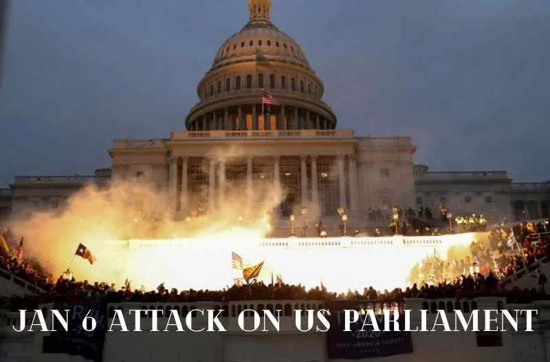 US capital Hill attack on Jan 6