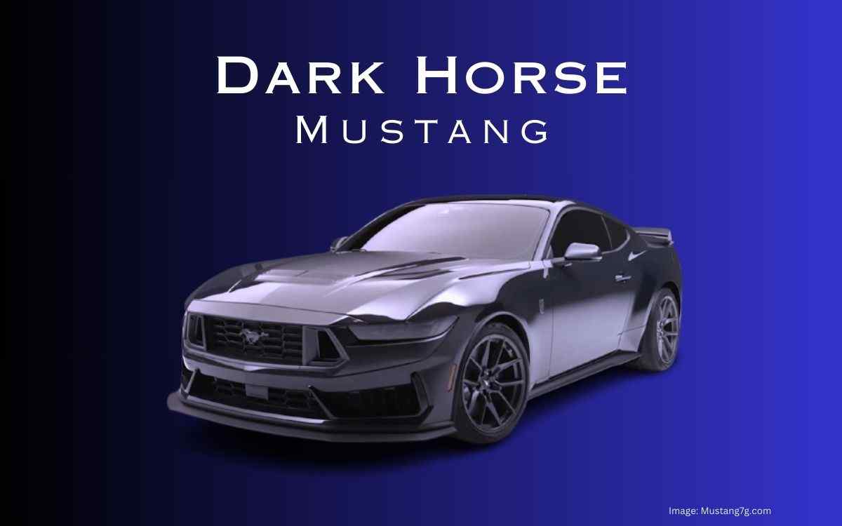 Dark Horse, Ford, Mustang