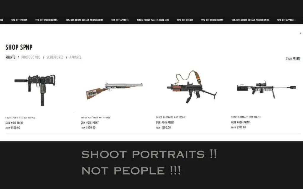 Shoot Portraits Not People